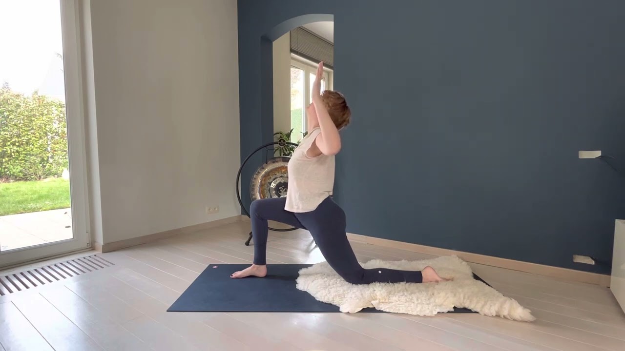 Gentle morning sun salutation