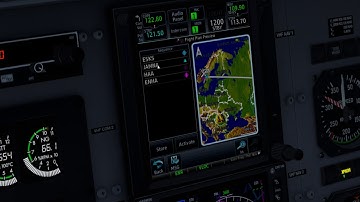How to load a flightplan to you Flight1 GTN 650-750 GPS