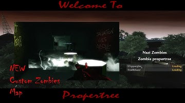 Custom Zombies map Propertree with mapmaker Traill! | Ep 1