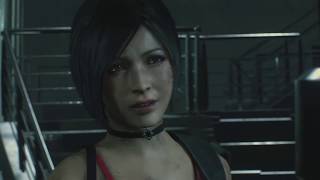 Resident Evil 2 Remake: Leon Confronts Ada