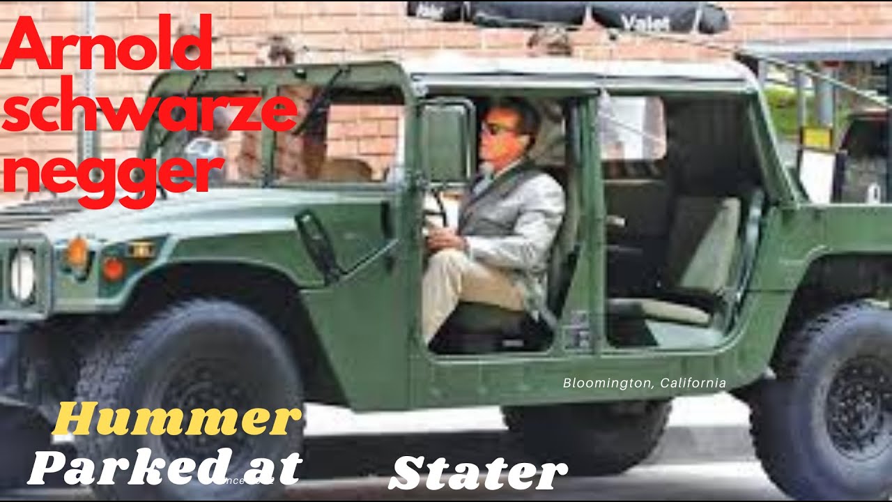 First Civilian Hummer Parked at Stater Bros In Bloomington Ca (arnold