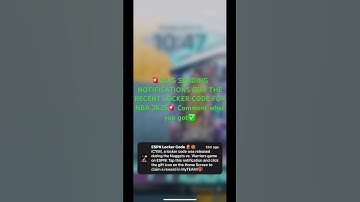 🚨2K IS SENDING NOTIFICATIONS GOR THE RECENT LOCKER CODE FOR NBA 2K25🚨 Comment what you got✅ #nba2k