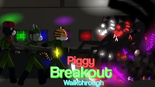 Piggy Book 2 | Character focused Chapter | Breakout | Full walkthrough | Stick Animation