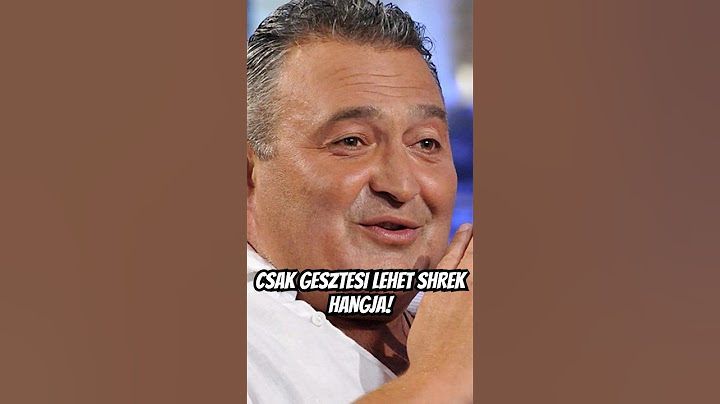Csak Gesztesi Károly lehet Shrek hangja! #shrek #shrek5 #nógrádimaffia