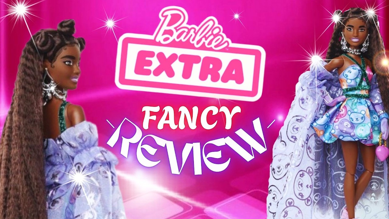 Barbie Extra Fancy AFROAMERICANA Review #barbie #mattel #colector #doll #barbieextra #barbiedoll