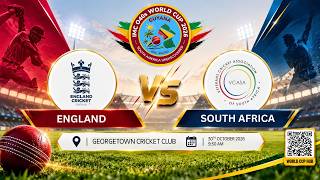 Endland vs South Africa IMC O40's World Cup 2026