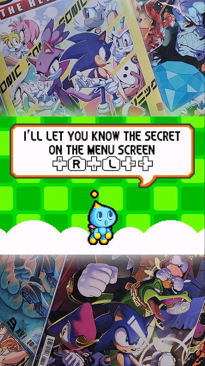 The ONLY Cheat Code in Sonic Advance 3