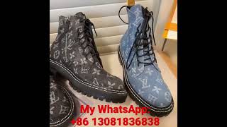 New designer desert boots with big logo for fashion girls women office lady out wear shopping party