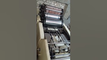Mini offset printing machine hamada 600cd #offset #offsetprinting #machine
