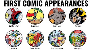 Every First Appearance of Comic Heroes Explained in 19 Minutes