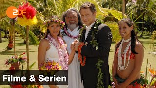 Zum ganzen film: https://kurz.zdf.de/6pe/für die brautpaare krenz und
grabowski wird ein traum wahr. nach der hochzeit an bord geht es
hawaii, farbe...