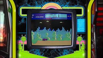 Moon Patrol - Realistic Arcade Bezels for Mame