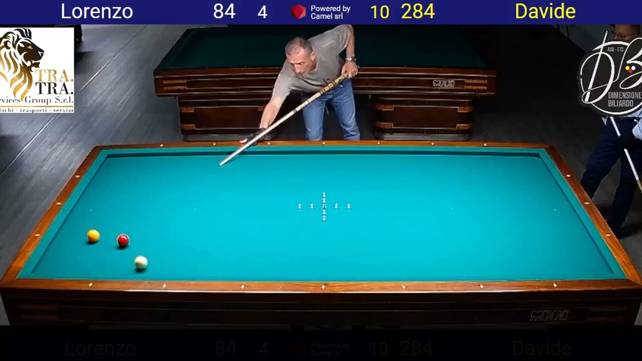 Lorenzo VS Davide - Corsa a 12 - Biliardo 5 Pin
