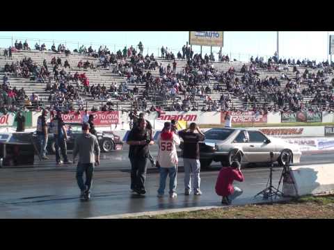 Shakedown Drag Radial 1st round 200 MPH side-by-si...