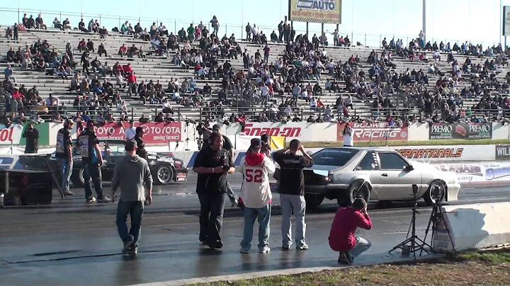 Shakedown Drag Radial 1st round 200 MPH side-by-si...