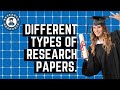 Different types of research papers