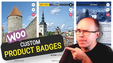 How to Create Custom Product Badges in Woocommerce for Free?