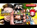 🔴(LIVE EM VERTICAL)NOVO EVENTO do Minecraft no BLOOD STRIKE