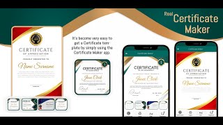 Real Certificate maker screenshot 5