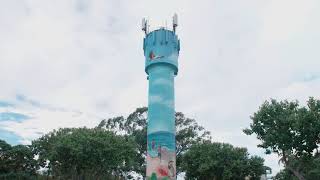 Woorim Water Tower Artwork