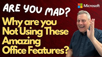 Waarom maakt u geen gebruik van deze geweldige Office-functies?