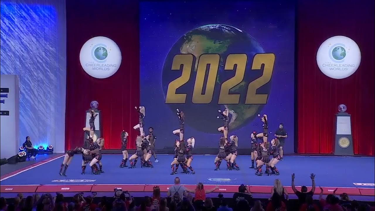 Rockstar Cheer Pittsburgh Supermodels in Finals at The Cheerleading