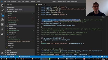 How to run Camunda on PCF -  Apprach 1:  Camunda as a service + NodeJS