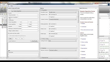 Global vs Local Minima with ga