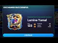 ¡Intercambio de Lamine Yamal UTOTS en FC Mobile😍🥳! UTOTS Upgrade Lamine Yamal #fcmobile #Utots