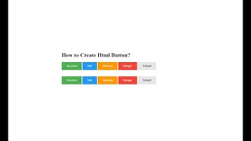 Html buton nasıl yapılır? "Button hover özelliği nasıl eklenir? - Html5 + Css3 Dersleri