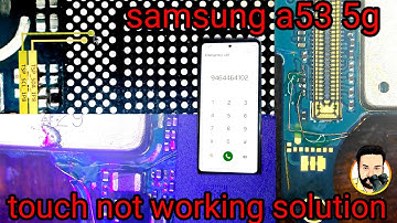 samsung a53 5g touch not working samsung a53 cpu reballing  #samsunga535g