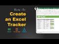 How to create an elegant, fun & useful tracker with Excel