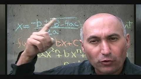 Factoring: Part 13 - Quadratic Formula (Part 1): Introduction: Language of Mathematics IIIb (110)