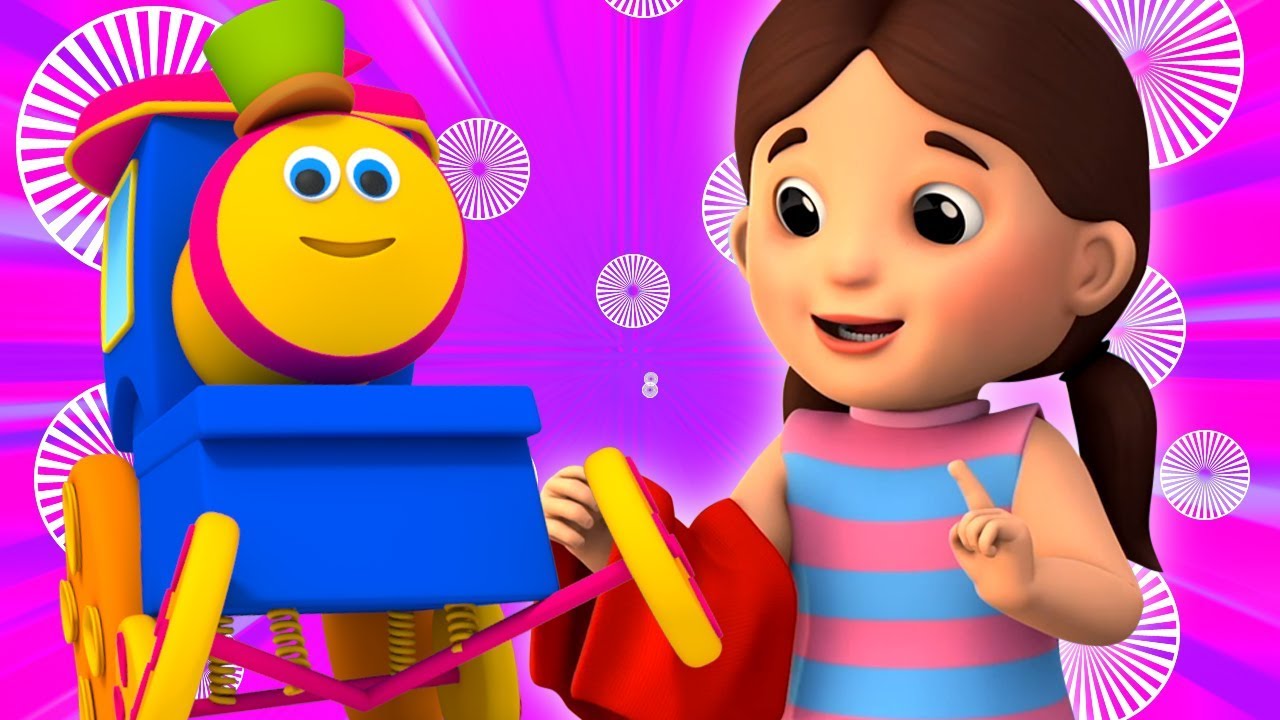 limpieza superhéroes | Bob el tren aprender canción para los niños