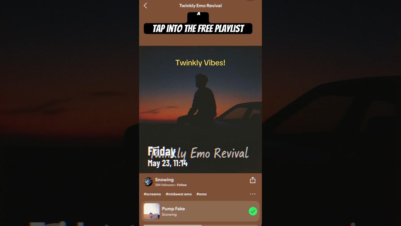 TWINKLY EMO REVIVAL | ON SPOTIFY , midwest emo, screamo,