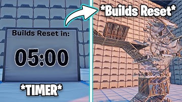 How To Make a AUTOMATIC BUILDS RESET in Fortnite Creative! (UPDATED)