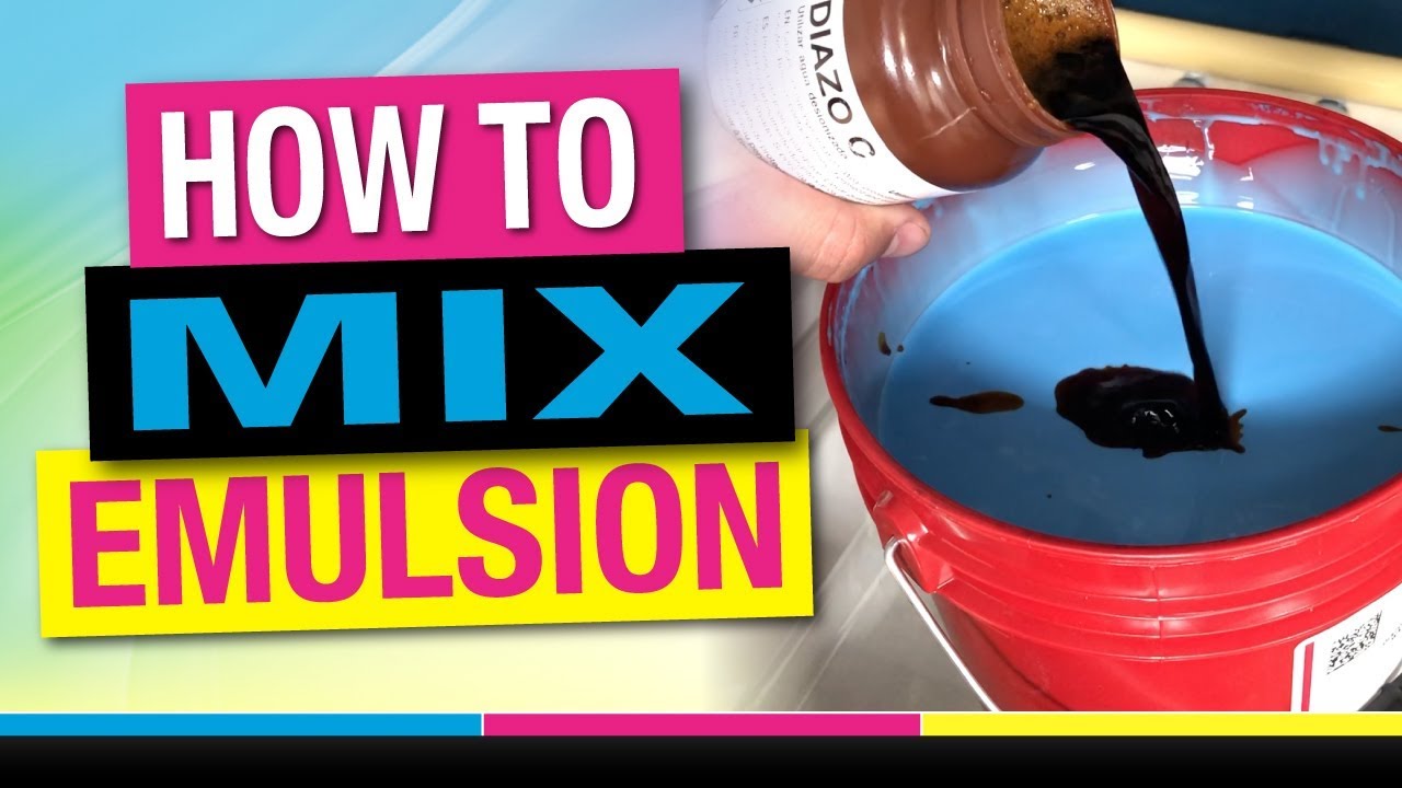 Screen Printing Emulsions: Direct Liquid Emulsion, Troubleshooting