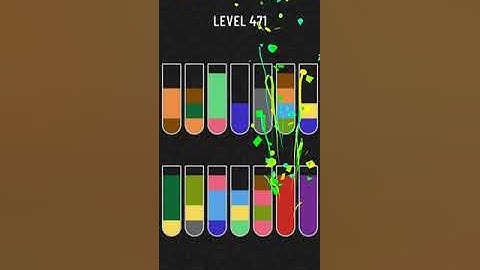water sort puzzle - level 471
