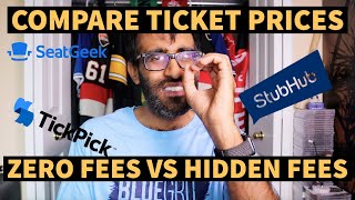 HOW TO SAVE MONEY BUYING TICKETS ONLINE | COMPARE TICKET PRICES | ALL-IN PRICING VS HIDDEN FEES screenshot 2