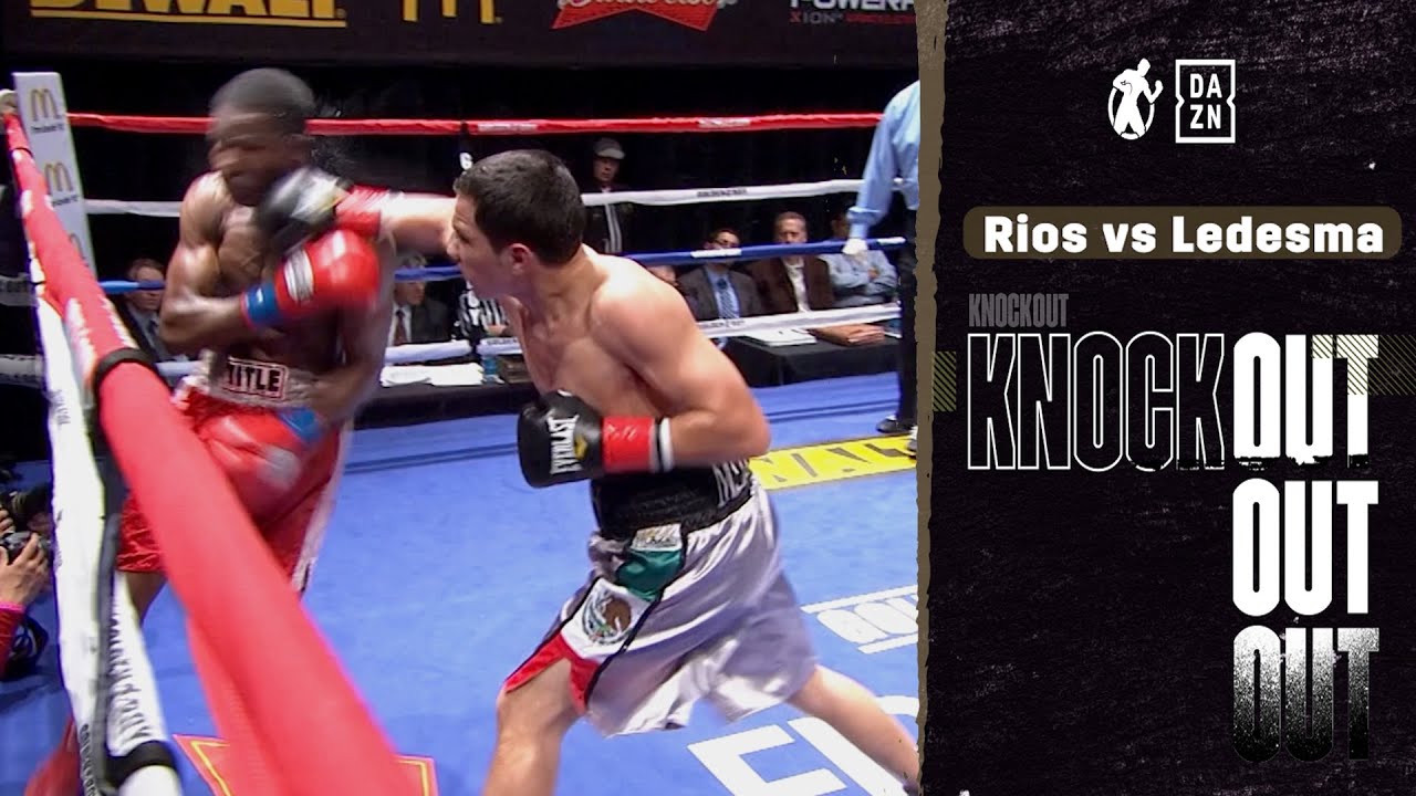 Rios Vs Reed KO | Ronny Rios vs Andres Ledesma! A Young Ronny Rios Early In His ...