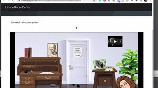 Using Google Sites to Share a Digital Slides Escape Room