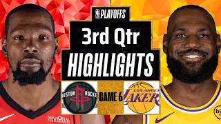 Lakers vs Rockets Highlights today 3rd Qtr P2 | May 1 | 2026 NBA Playoffs full Highlights Game 6