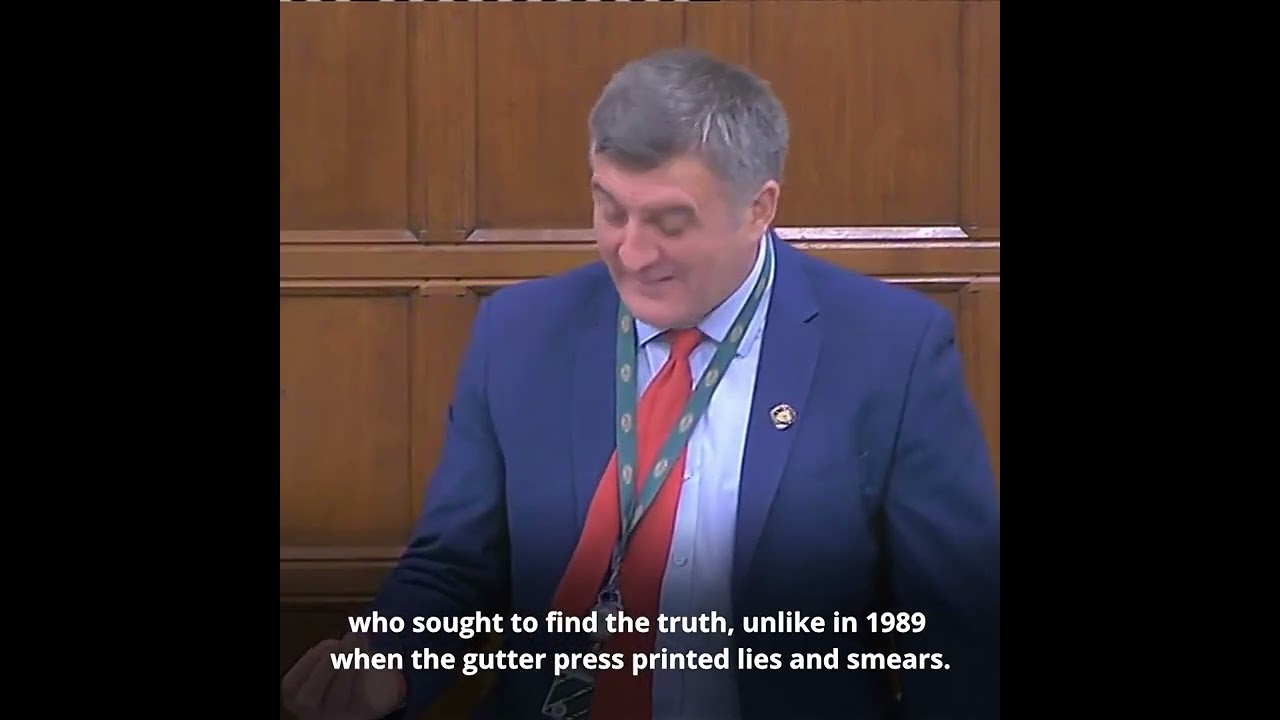 28 02 2023 Ian Byrne MP calls a debate in Parliament on the Champions League Final in Paris in 2022