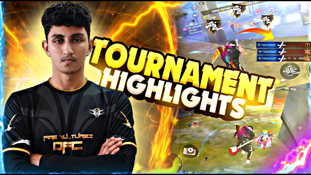 TOURNAMENT HIGHLIGHTS | FVO.FLCKSHOT | EXPLOSION 💥| #freefire #tournamenthighlights #rhk #bdtop1