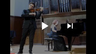 И. Брамс.  Соната для скрипки и фортепиано №1. ор. 78