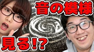 【実験】音の模様！？『YouTubeテーマソング』の模様見てみた！