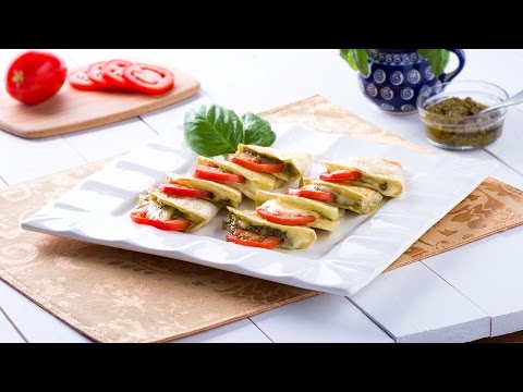 Pesto Quesadillas