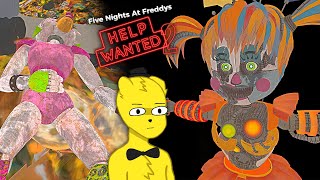 Чика На Помойке И Скрап Бэйби 😲 Взлом Fnaf Help Wanted 2