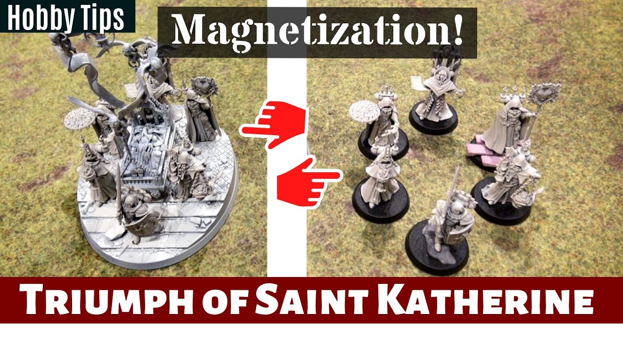 Magnetizing Made Easy! The Triumph of Saint Katherine - The Sisters Get Individual Bases