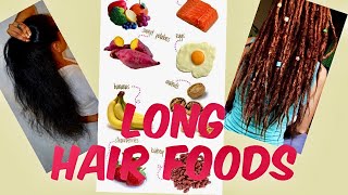 EAT THIS FOR LONG HAIR NATURALLY